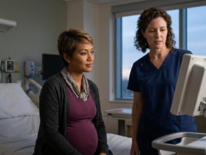 What can slow down first and active labor