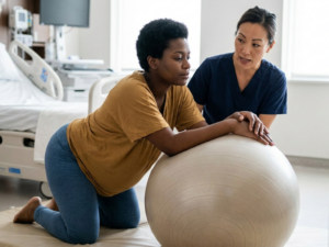 Positions that help baby descend and open pelvis