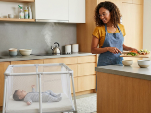 Safe Places to Put Baby During Household Tasks