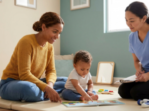 When babies say first words by month