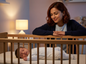 Noisy Baby Sleep: Grunting, Moving and Crying