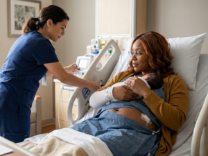 Recovery immediately after cesarean
