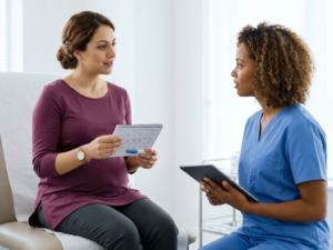 No symptoms during pregnancy and whether it is normal