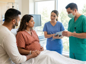 Switching from natural to medicated birth