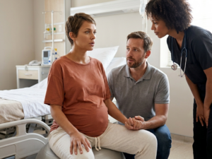 Preparing partner for labor