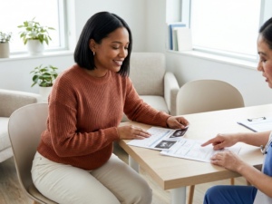 Pregnancy with irregular cycles and hormone imbalance