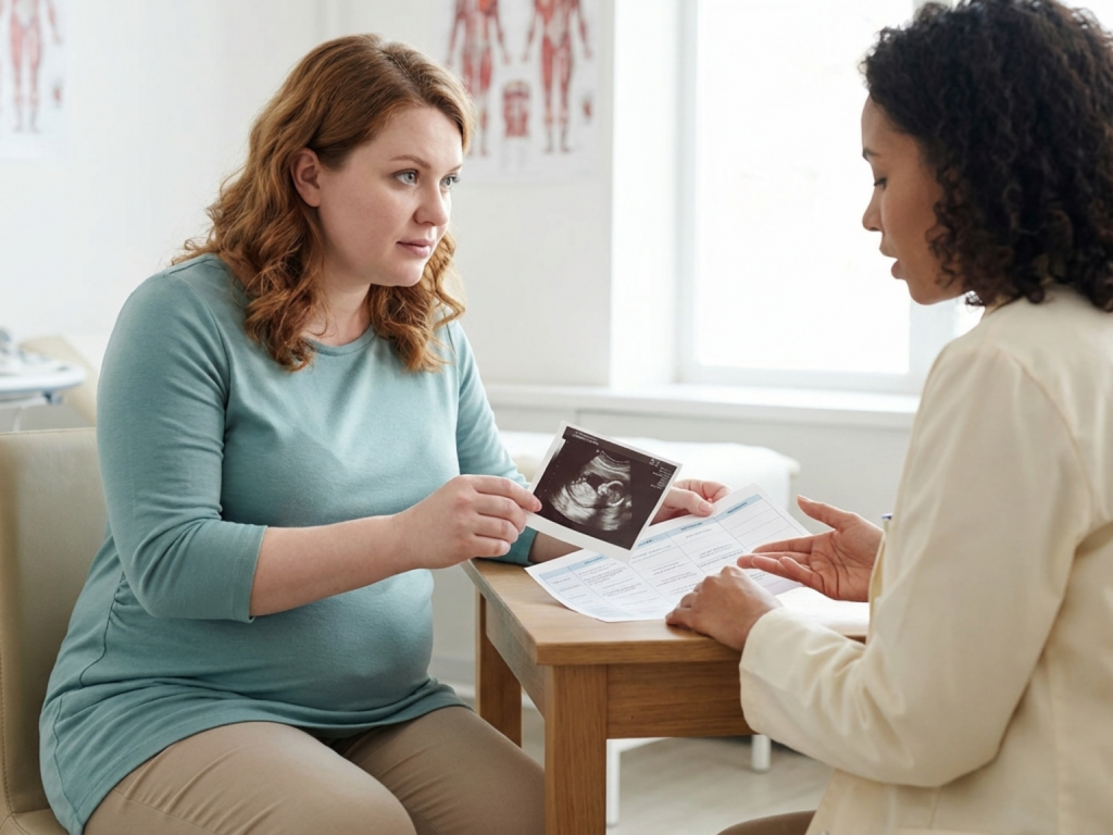 High-risk pregnancy monitoring plan