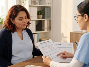 Financial planning for childbirth settings