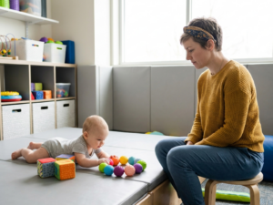 How babies explore surroundings
