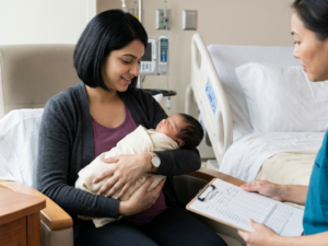 How often newborns eat and sleep