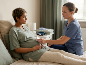 What happens during home labor