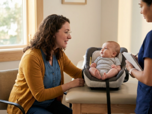 Talking to baby for development