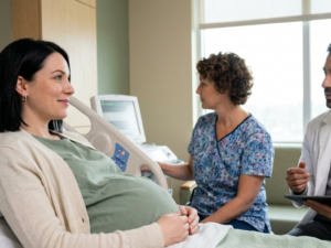 Hospitalization during pregnancy complications