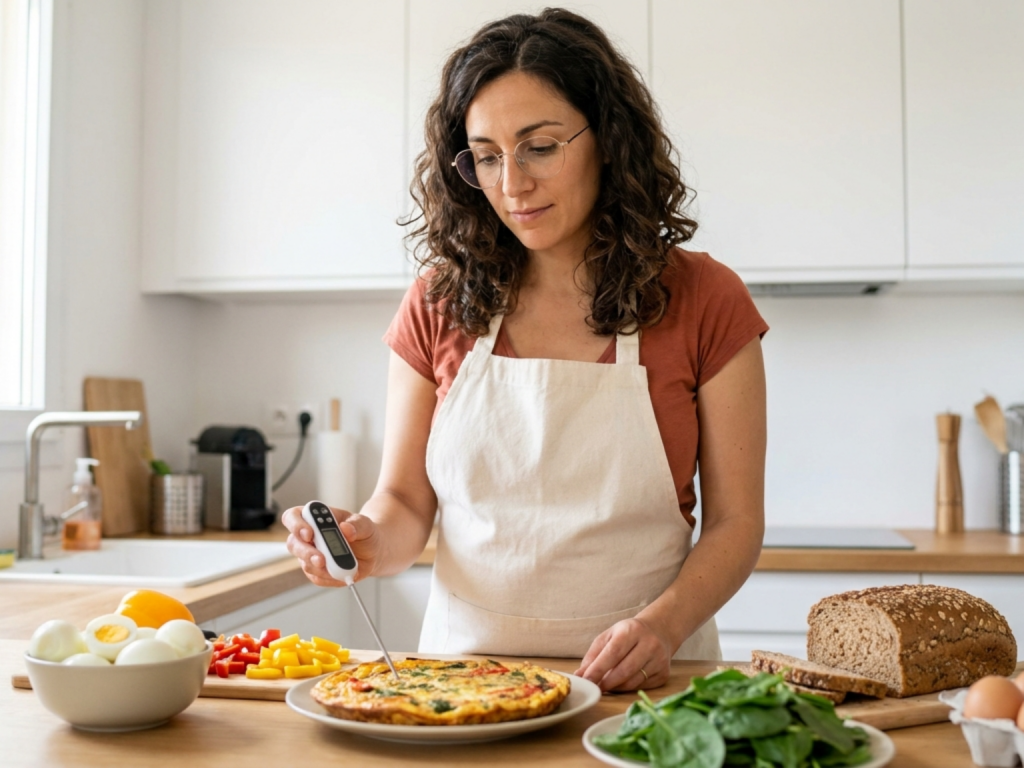 Egg safety guidelines and protein-rich foods from eggs