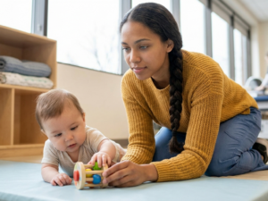How babies gain muscle control