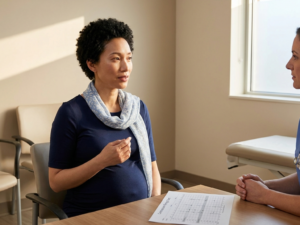 What triggers contractions naturally