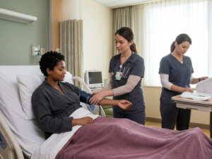 Mother monitoring and recovery immediately after birth