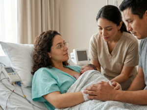 Positive emotions during childbirth
