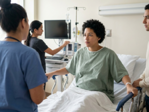Communication with medical team in emergencies