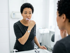 Gum bleeding and pregnancy gingivitis