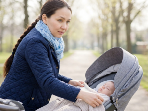 When to take newborn outside first time