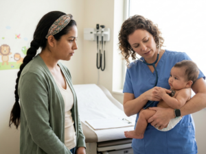 When to visit urgent care baby