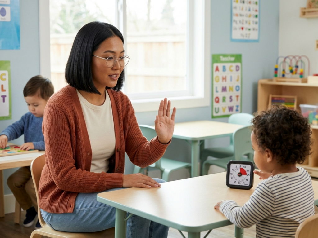 Interrupting behavior in children and how to teach waiting