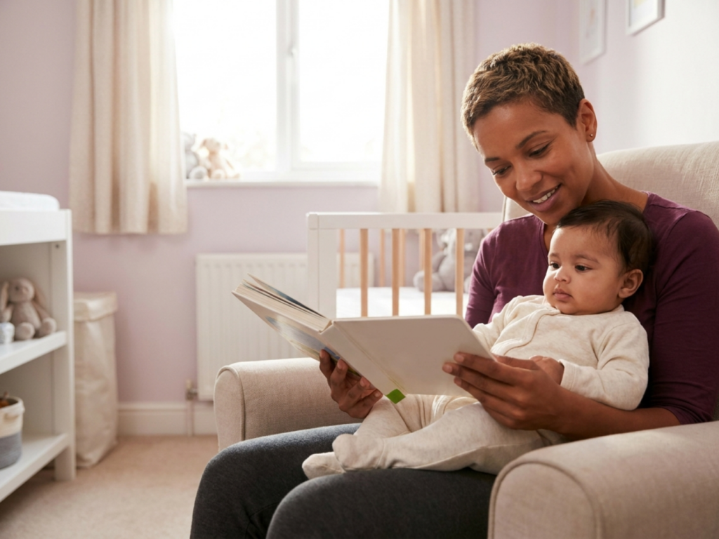 Reading to baby benefits
