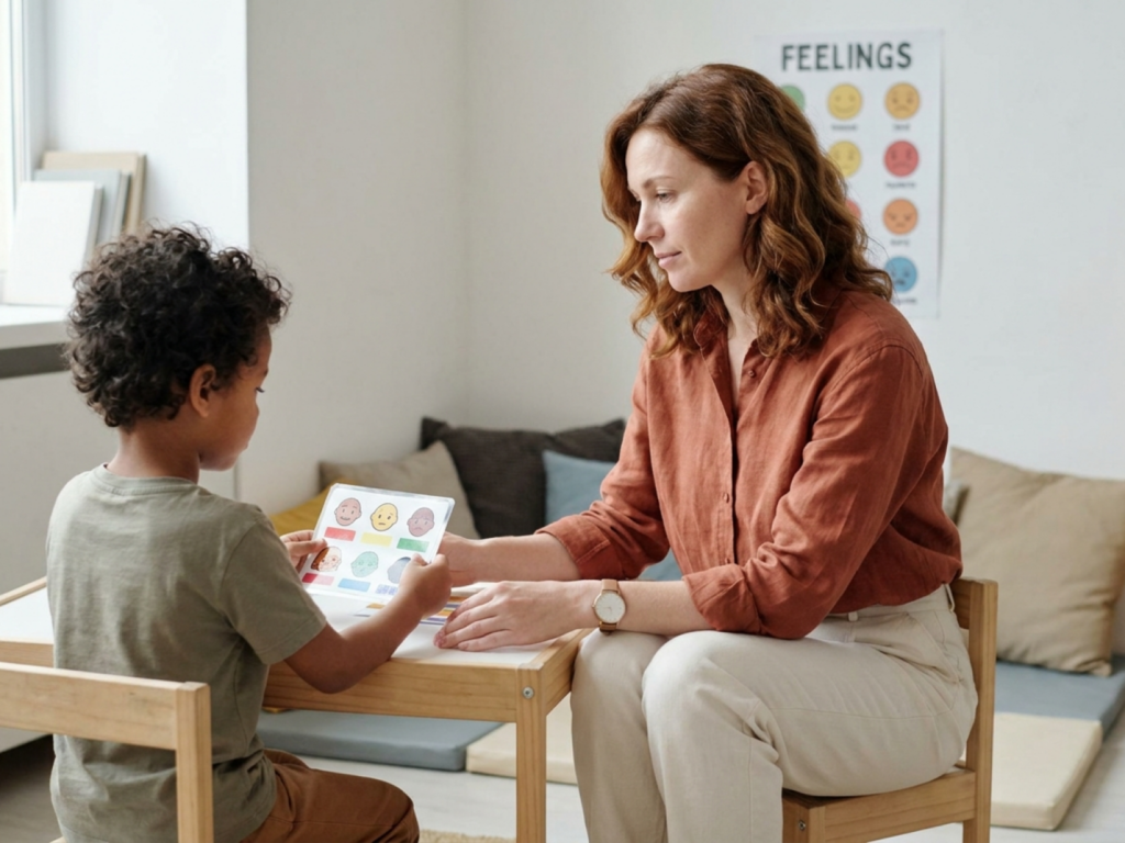 Emotional regulation and self control skills in children