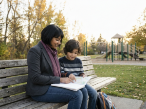 Helping children reconnect with friends after a long absence