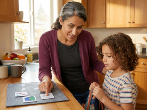 How parents manage child routines
