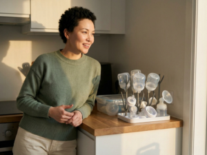 Bottle Drying Racks and Feeding Storage Systems