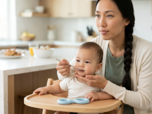 Spoon Refusal Caused by Sore Gums