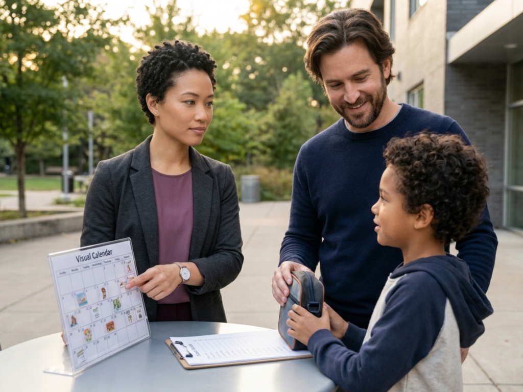 Helping children adjust when daily routines differ between homes