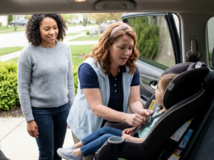 Car seat and seat belt rules by age US