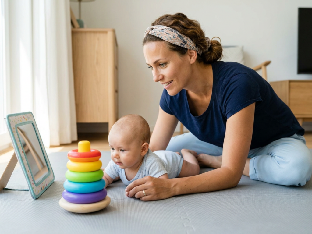 Activities for 3 to 6 month babies