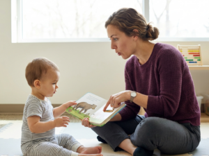 Language development activities baby