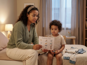 Child resists routine and inconsistent routine problems