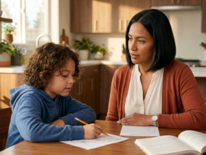 What to do when a child hides unfinished schoolwork