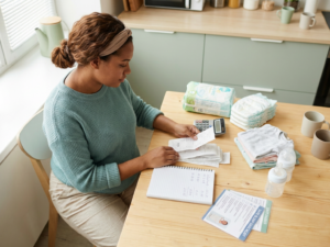 Budgeting for baby products