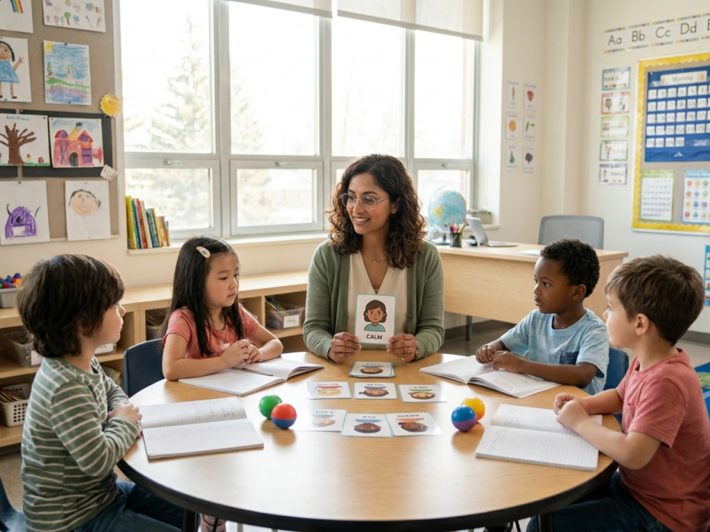 Teaching emotional control
