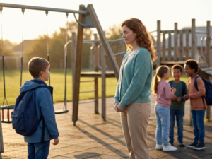 Difficulty fitting in and social rejection children