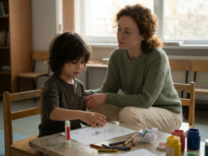 When a child refuses to try anything they might not do well