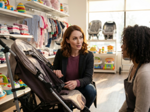 When to buy second hand baby gear
