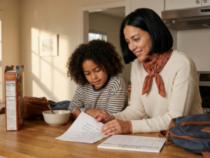 Parent role in daily structure