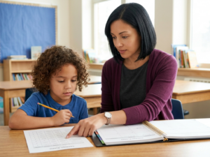 Helping children understand grading rubrics before starting assignments