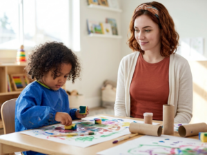 Process art for children: focusing on exploration instead of the final result