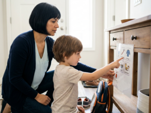 Helping children follow routines and adjusting with age