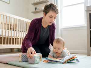 Physical development activities baby